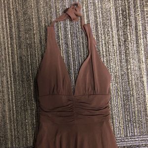 BCBG MAXAZRIA Women's halter dress